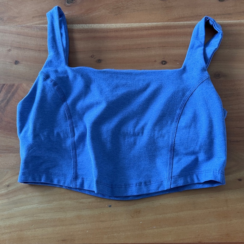 Beyond Yoga Purple Cropped Tank Top